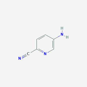 molecular formula C6H5N3 B1274413 3-Amino-6-cyanopyridine CAS No. 55338-73-3