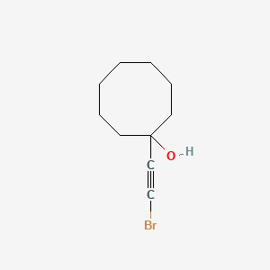 Cyclooctanol, 1-(2-bromoethynyl)-