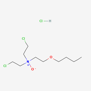 N-(2-Butoxyethyl)-bis(2-chloroethyl)amine N-oxide hydrochloride