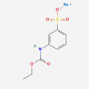 3-Ethoxycarbonylaminobenzenesulfonic acid, sodium salt