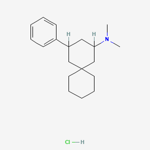 N,N-Dimethyl-4-phenylspiro(5.5)undecan-2-amine hydrochloride