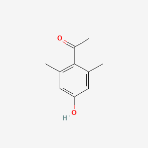 molecular formula C10H12O2 B1274479 1-(4-羟基-2,6-二甲基苯基)乙酮 CAS No. 91060-92-3