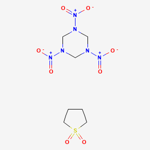 Thiolane 1,1-dioxide;1,3,5-trinitro-1,3,5-triazinane