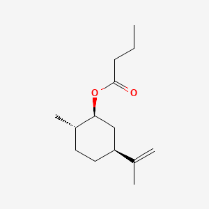 (1alpha,2beta,5alpha)-2-Methyl-5-(1-methylvinyl)cyclohexyl butyrate