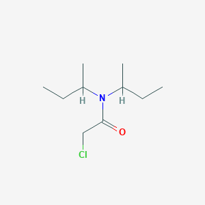 molecular formula C10H20ClNO B1274490 N,N-二仲丁基-2-氯乙酰胺 CAS No. 32322-33-1