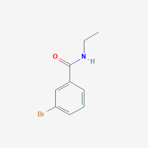 molecular formula C9H10BrNO B1274491 3-溴-N-乙基苯甲酰胺 CAS No. 26819-10-3