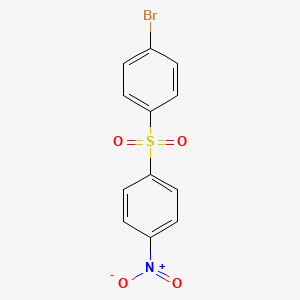 molecular formula C12H8BrNO4S B1274492 1-(4-溴苯基)磺酰基-4-硝基苯 CAS No. 75124-91-3