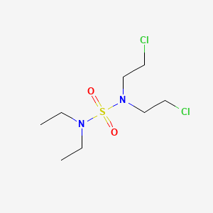 Sulfamide, N,N-bis(2-chloroethyl)-N',N'-diethyl-