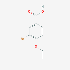 molecular formula C9H9BrO3 B1274507 3-溴-4-乙氧基苯甲酸 CAS No. 24507-29-7