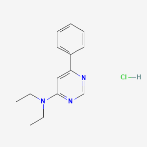 N,N-Diethyl-6-phenyl-4-pyrimidinamine hydrochloride