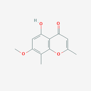 molecular formula C12H12O4 B12745516 Isoeugenitin CAS No. 519-18-6