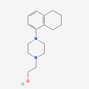 1-Piperazineethanol, 4-(5,6,7,8-tetrahydro-1-naphthyl)-