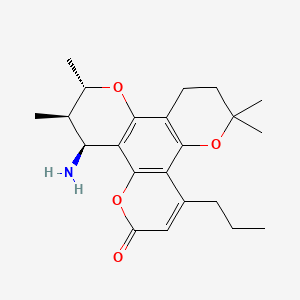 12-Amino-7,8-dihydrocalanolide B