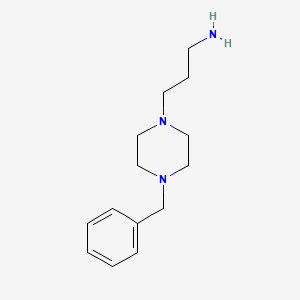 molecular formula C14H23N3 B1274566 3-(4-苄基哌嗪-1-基)丙-1-胺 CAS No. 4553-27-9