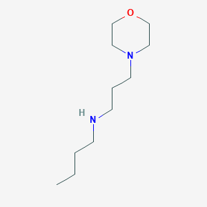molecular formula C11H24N2O B1274574 丁基-(3-吗啉-4-基-丙基)-胺 CAS No. 137048-94-3