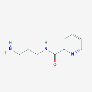 molecular formula C9H13N3O B1274577 N-(3-氨基丙基)吡啶-2-甲酰胺 CAS No. 799250-34-3