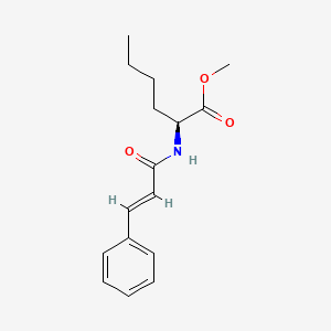 N-Cinnamoyl-D,L-norleucine methyl ester