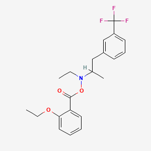 N-((2-Ethoxybenzoyl)oxy)-N-ethyl-alpha-methyl-3-(trifluoromethyl)benzeneethanamine