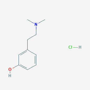 Dimethyl-beta-(3-hydroxyphenyl)ethylamine hydrochloride