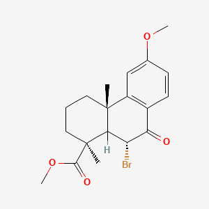 Methyl 6alpha-bromo-7-oxo-O-methylpodocarpate