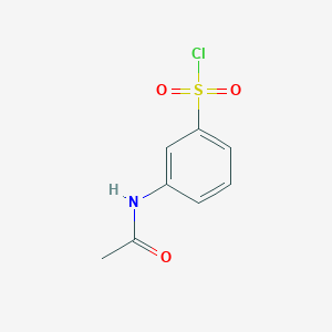 molecular formula C8H8ClNO3S B1274608 3-乙酰氨基苯-1-磺酰氯 CAS No. 23905-46-6