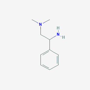 molecular formula C10H16N2 B1274616 (2-Amino-2-phenylethyl)dimethylamine CAS No. 31788-88-2