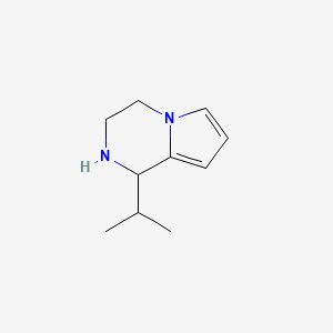 molecular formula C10H16N2 B1274619 1-异丙基-1,2,3,4-四氢吡咯并[1,2-a]吡嗪 CAS No. 876721-10-7