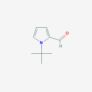 B1274661 1-tert-Butyl-1H-pyrrole-2-carbaldehyde CAS No. 23373-78-6