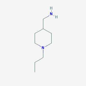 molecular formula C9H20N2 B1274666 (1-丙基哌啶-4-基)甲胺 CAS No. 392691-05-3