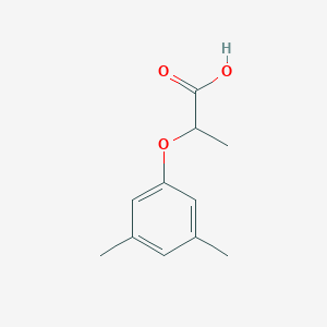 molecular formula C11H14O3 B1274674 2-(3,5-Dimethylphenoxy)propanoic acid CAS No. 777-57-1