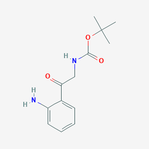 [2-(2-Amino-phenyl)-2-oxo-ethyl]-carbamic acid tert-butyl ester
