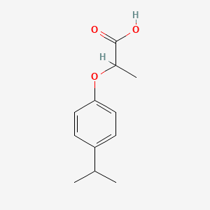 molecular formula C12H16O3 B1274700 2-(4-Isopropylphenoxy)propanoic acid CAS No. 237412-04-3