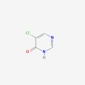 molecular formula C4H3ClN2O B1274708 5-Chloropyrimidin-4-ol CAS No. 4349-08-0