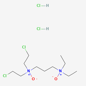 N,N-Bis(2-chloroethyl)-N',N'-diethyl-1,3-propanediamine N,N'-dioxide dihydrochloride