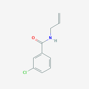molecular formula C10H10ClNO B1274711 N-allyl-3-chlorobenzenecarboxamide CAS No. 35306-52-6