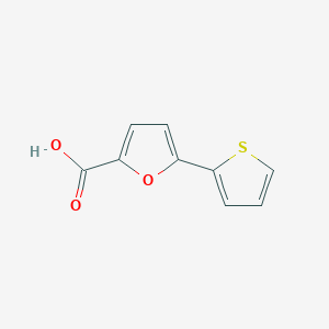 molecular formula C9H6O3S B1274720 5-(Thiophen-2-yl)furan-2-carboxylic acid CAS No. 886505-79-9