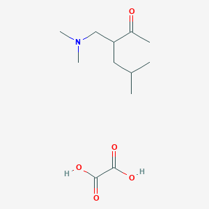 3-((Dimethylamino)methyl)-5-methylhexan-2-one oxalate