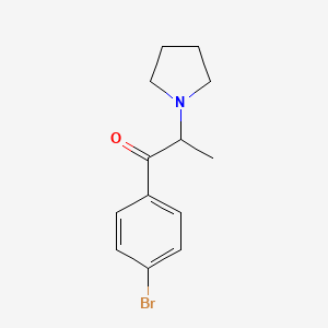 1-(4-Bromophenyl)-2-(1-pyrrolidinyl)-1-propanone