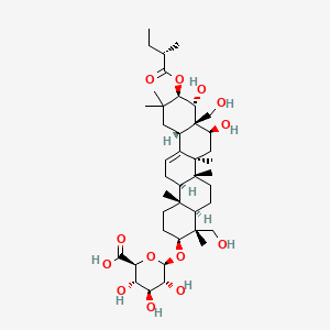 molecular formula C41H66O13 B12747656 Gymnemic acid III CAS No. 122074-65-1