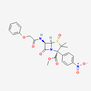 molecular formula C23H23N3O8S B12747950 Einecs 255-470-1 CAS No. 41625-65-4