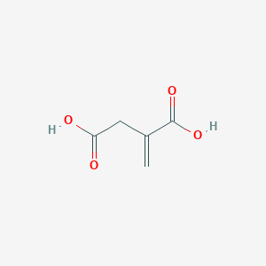 molecular formula C5H6O4 B127481 Itaconic acid CAS No. 97-65-4