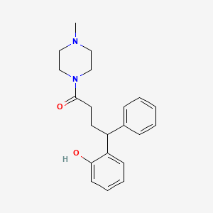 1-(4-(2-Hydroxyphenyl)-1-oxo-4-phenylbutyl)-4-methylpiperazine