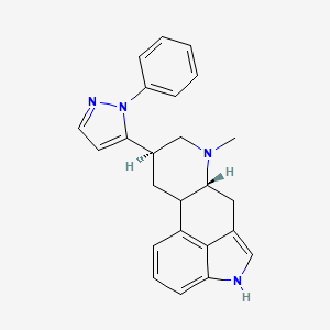 6-Methyl-8-beta-(1-phenyl-pyrazol-5-yl)ergoline