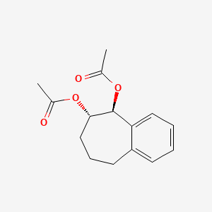 trans-6,7,8,9-Tetrahydro-5H-benzocycloheptene-5,6-diol diacetate