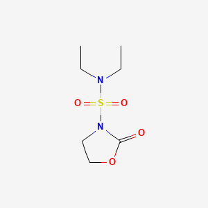 3-Oxazolidinesulfonamide, N,N-diethyl-2-oxo-