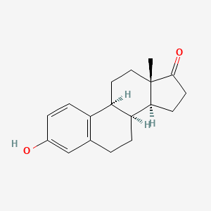 molecular formula C18H22O2 B12748321 8alpha-Estrone CAS No. 517-06-6