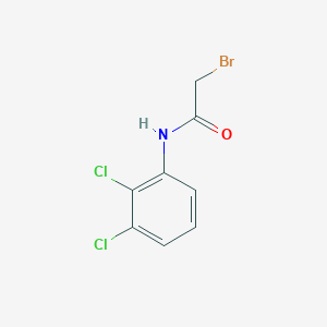 molecular formula C8H6BrCl2NO B1274865 2-溴-N-(2,3-二氯苯基)乙酰胺 CAS No. 349120-91-8