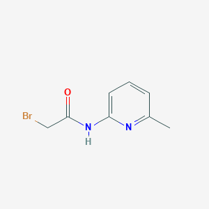 molecular formula C8H9BrN2O B1274870 2-Bromo-N-(6-methyl-pyridin-2-yl)-acetamide CAS No. 349121-05-7