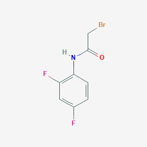 molecular formula C8H6BrF2NO B1274874 2-bromo-N-(2,4-difluorophenyl)acetamide CAS No. 149053-57-6