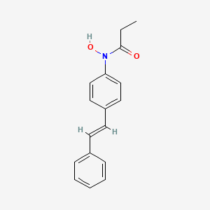 N-Hydroxy-N-propionyl-trans-4-aminostilbene